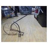 Antique Single Wheel Cultivator