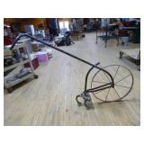 Antique Single Wheel Cultivator