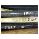 Box of Wooden Baseball Bats