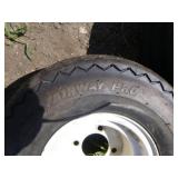 Dump Trailer Frame with 3 Tires