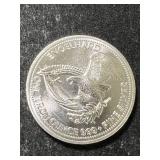 1985 ENGELHARD PROSPECTOR 1 TROY OZ .999 FINE SILVER
