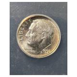 1950 US PROOF ROOSEVELT DIME ANACS PF66