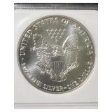 1992 AMERICAN SILVER EAGLE NGC MS69