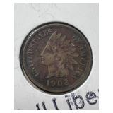 1902 US INDIAN HEAD CENT