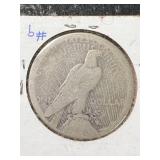 1922 US PEACE SILVER DOLLAR