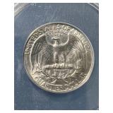 1969-D US WASHINGTON QUARTER ANACS MS66