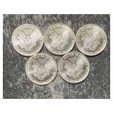 HALF TROY OZ TOTAL .999 FINE SILVER FRACTIONAL PIECES