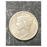 1945-D US MERCURY DIME