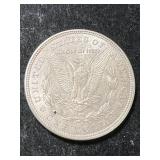 1921-D US MORGAN SILVER DOLLAR
