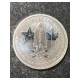 HALF TROY OZ .9999 FINE SILVER 2015 CANADIAN ROUND