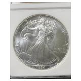 1994 AMERICAN SILVER EAGLE NGC MS69