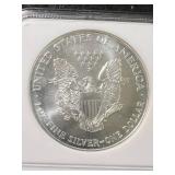 1994 AMERICAN SILVER EAGLE NGC MS69