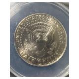 1995 US KENNEDY HALF DOLLAR ANACS MS66