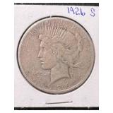 1926-S US PEACE SILVER DOLLAR