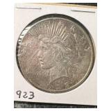 1923-S US PEACE SILVER DOLLAR