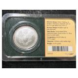 2004 AMERICAN SILVER EAGLE 1 TROY OZ .999 FINE SILVER IN CASE