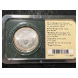 2008 AMERICAN SILVER EAGLE 1 TROY OZ .999 FINE SILVER IN CASE
