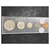 1963 US DENVER MINT SET IN HARDCOVER CASE
