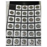 PAGE OF 29 US JEFFERSON NICKELS 1956-1971