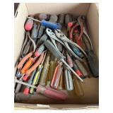 Flat Of Screw Drivers & pliers