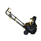 $339 Yardworks  20" 40-Volt Single-Stage Brushless Cordless Snow Blower