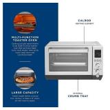 GE  Stainless Steel Calrod 6-Slice Toaster Oven with Convection
