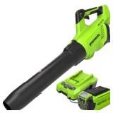 $159 Greenworks  500 CFM 40-Volt Brushless Cordless Leaf Blower