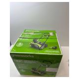 $329 Greenworks 40-Volt 20-in Single-Stage with Auger Assistance Cordless Electric Snow Blower (Battery Included)