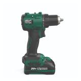 $120 Masterforce  Ultra Compact 20-Volt Brushless Cordless 1/2" Drill Kit