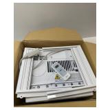 $216 Midea 6,000 BTU 115V Window Air Conditioner with Comfort Sense Remote, up to 250 Sq. ft., White, MAW06R1WWT-T, New