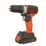 BLACK+DECKER  20-Volt MAX  Cordless 3/8" Drill Kit