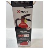 Kidde  Pro 340 3-A:40-B:C Rechargeable Fire Extinguisher