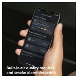 $209 ecobee Premium Black Smart Compatible Thermostat and room sensor with Wi-Fi Compatibility