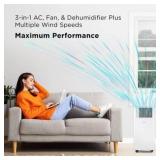 $299 TCL 5100 BTU SACC (8,500 BTU ASHRAE) Smart Portable Air Conditioner Fan and Dehumidifier (H5P44W)
