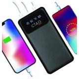 CiAO TECH  20,000 mAh Black Power Bank