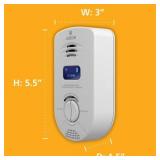 Kidde Plug-In Smart Carbon Monoxide Detector & Indoor Air Quality Monitor with Battery Backup