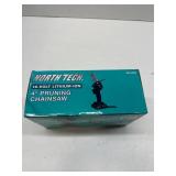 North Tech 18V 4" Cordless Pruning Chainsaw
