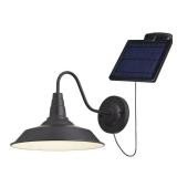 Patriot Lighting  Rook LED Bronze Solar Outdoor Wall Light