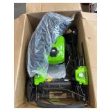$399 Greenworks  21" 40-Volt Cordless Brushless Self-Propelled Lawn Mower