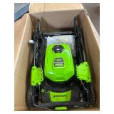 $399 Greenworks  21" 40-Volt Cordless Brushless Self-Propelled Lawn Mower