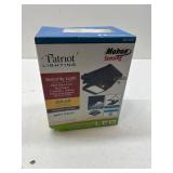 Patriot Lighting  Black Clip Mount Solar Dusk to Dawn LED Motion Sensor Outdoor Security Flood Light with Bug Zapper