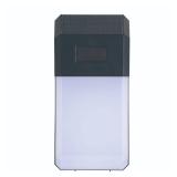 Patriot Lighting  Black Solar Powered LED Outdoor Security Wall Pack