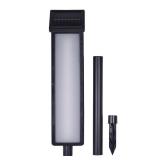 Patriot Lighting  Black Integrated LED Solar Address Sign Light