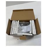 Home Zone Living White Solar LED Post Cap Landscape Light - 4 Pack