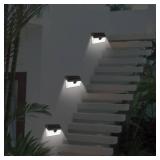 2 PACK! Patriot Lighting  Solar-Powered 120  Motion Sensing LED Bronze 2000 Lumen Outdoor Security Wall Pack