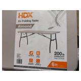HDX 6ft Folding Table