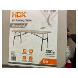 HDX 6ft Folding Table