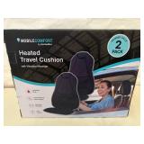 2pk Heated Travel Cushions