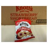 30x 2oz Knotts Strawberry Shortbread Cookies