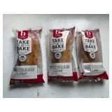 3x LaBrea Take & Bake Multigraine Bread Loaves